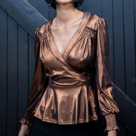 Harrietta Top - Copper - Picture 1 of 6